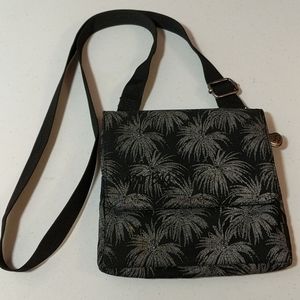 Ameribag Black & Gray Crossbody Bag Small